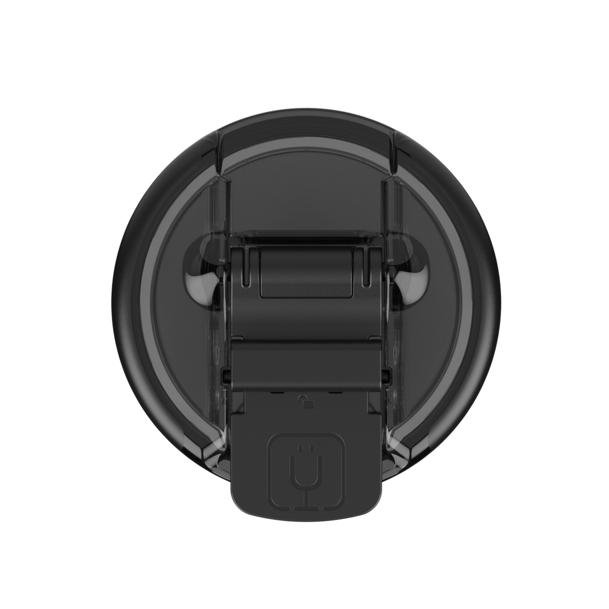 Hopsulator trio octalock lid matte black - US 4405
