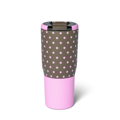 Nav 25oz mocha dot - US 5073