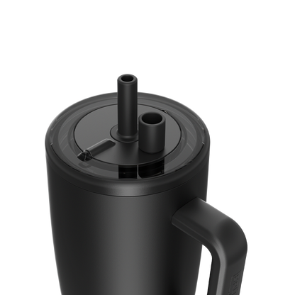 Magnetic straw cover black - US 5727