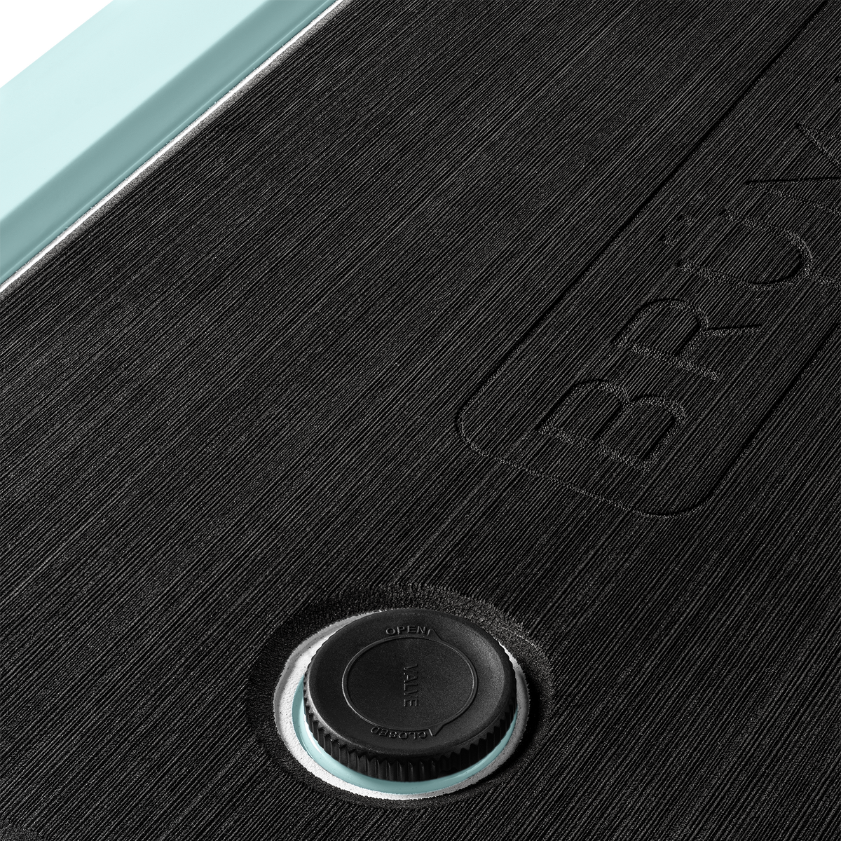 Brutank 55 quart rolling cooler blue agave - US 0507